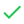 green tick