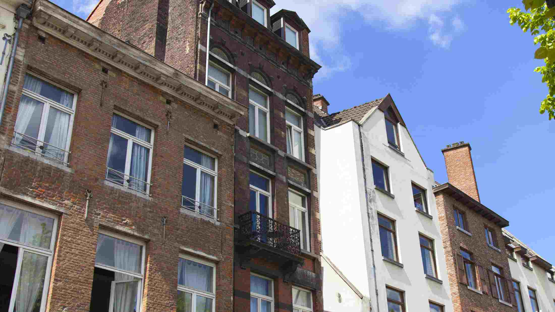 Terraced town houses