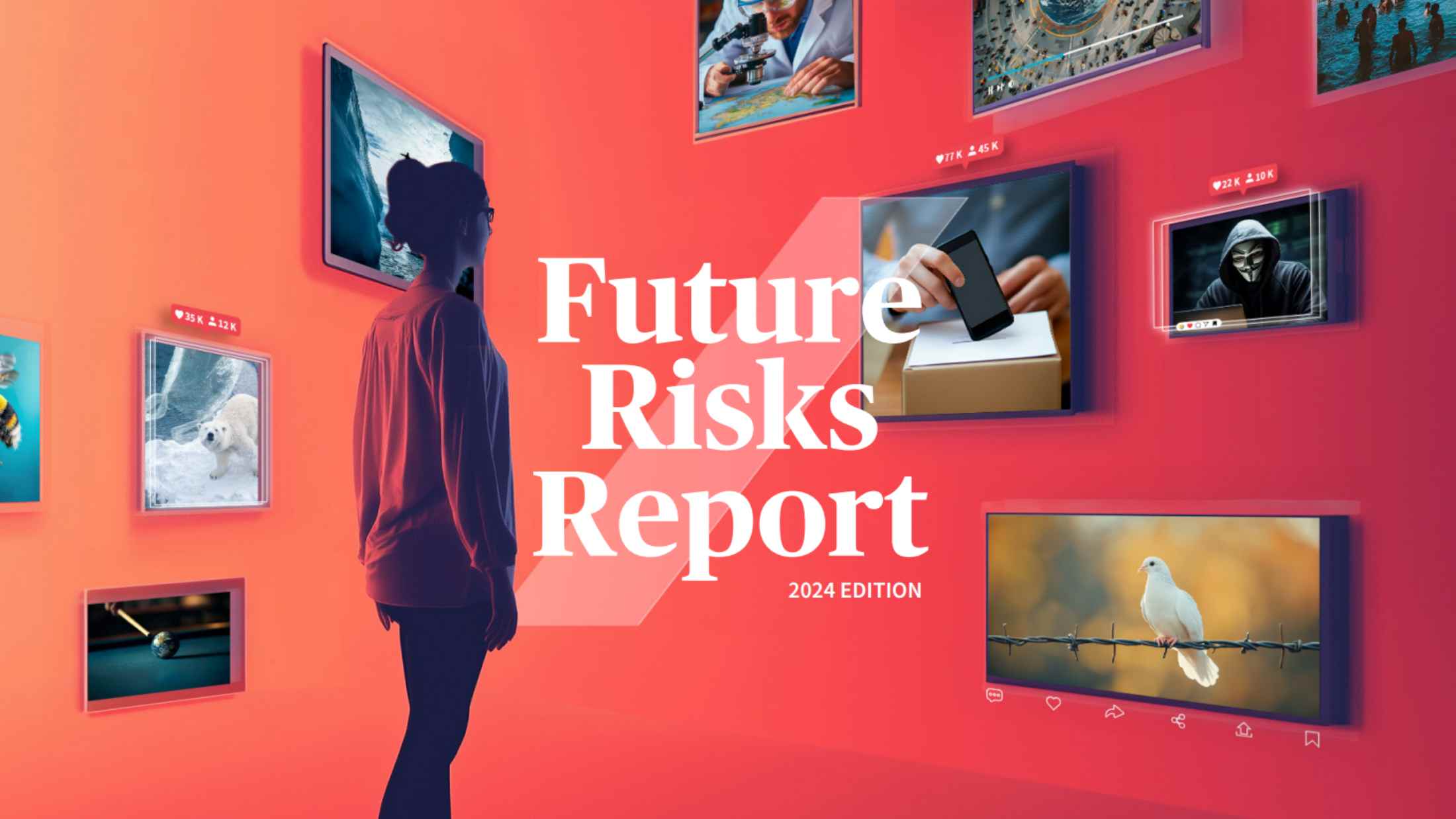 Cover of future risk report 2024